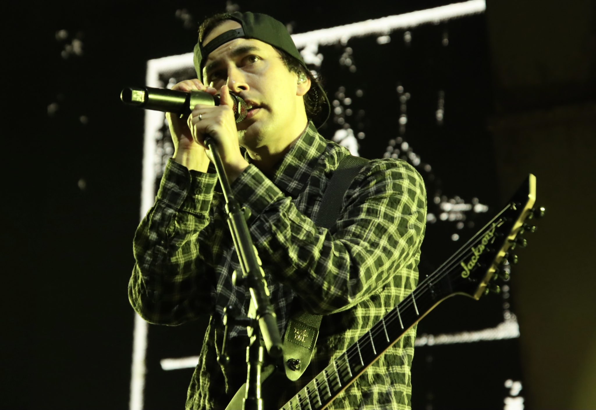 Pierce the Veil at Xfinity Center in Mansfield, Massachusetts on May 30, 2025.