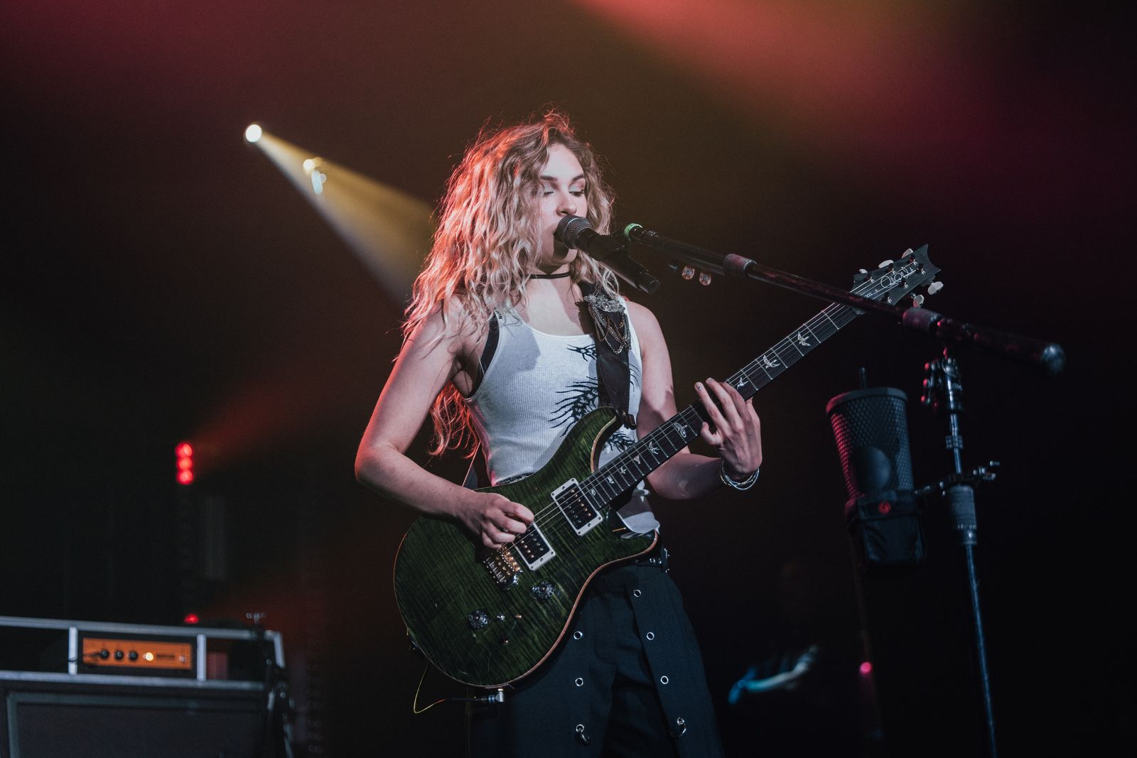 The Warning at the Palladium Times Square in New York, New York on July 18, 2025.