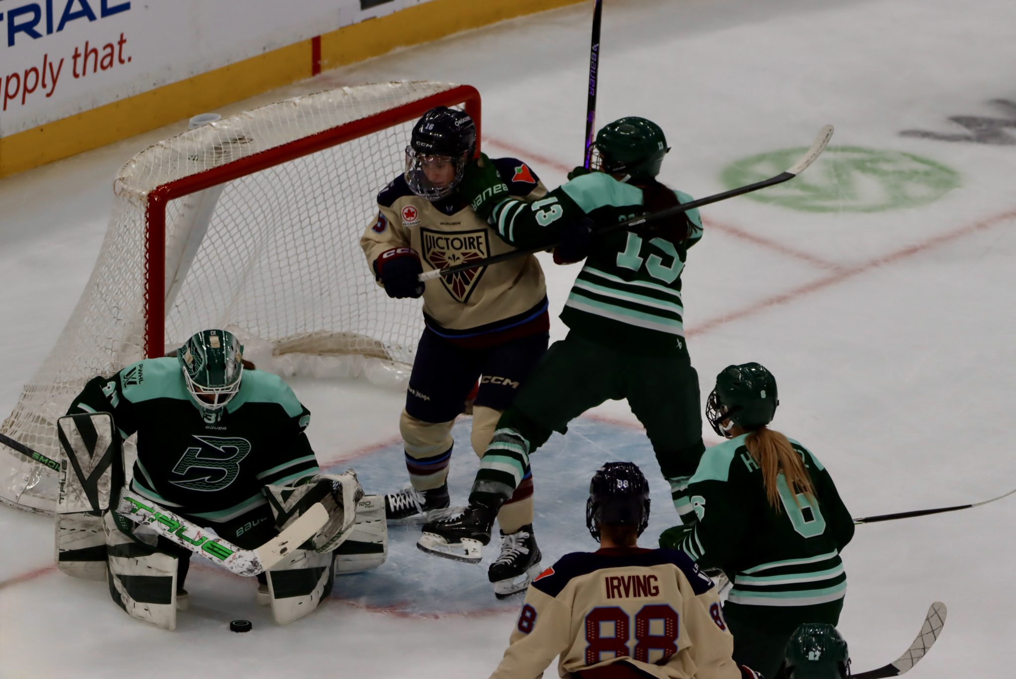 Boston Fleet vs Montreal Victoire at TD Garden on 4/11/2026