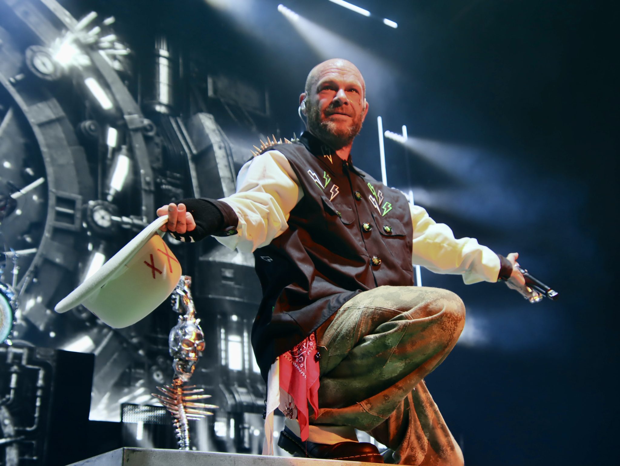 Five Finger Death Punch at Xfinity Center in Mansfield, Massachusetts on July 30, 2026.