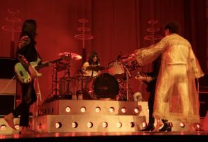 Greta Van Fleet performed at the Mohegan Sun Arena on October 7, 2022.