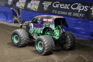 The Monster Jam Triple Threat Series in Providence, RI. at the Dunkin Donuts Center. 