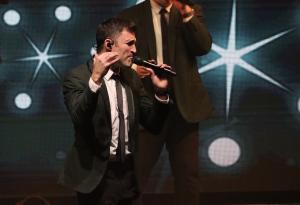 Straight No Chaser at the Mohegan Sun Arena on December 8, 2023