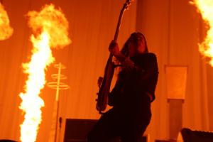 Greta Van Fleet performed at the Mohegan Sun Arena on October 7, 2022.