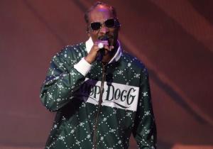 Snoop Dogg at the Xfinity Center in Mansfield, Massachusetts