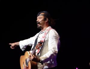 Michael Franti at the Leader Bank Pavilion