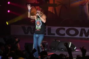 Bret Michaels at Xfinity Center in Mansfield, MA