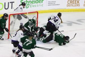 PWHL Boston vs Minnesota on 1/27/2024 at the Tsongas Center