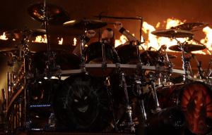 Disturbed at the Xfinity Center in Mansfield, Massachusetts on August 18, 2023