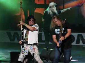 Bret Michaels at Xfinity Center in Mansfield, MA