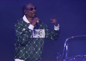 Snoop Dogg at the Xfinity Center in Mansfield, Massachusetts
