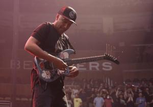 Rage Against The Machine performing at the PPG Paints Arena