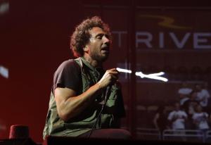 Rage Against The Machine performing at the PPG Paints Arena