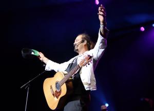 Michael Franti at the Leader Bank Pavilion