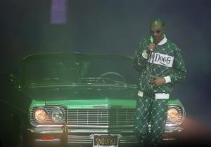 Snoop Dogg at the Xfinity Center in Mansfield, Massachusetts