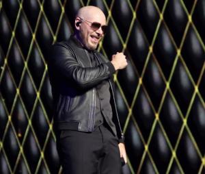 Pitbull at the Xfinity Center in Mansfield, MA