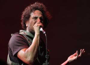 Rage Against The Machine performing at the PPG Paints Arena
