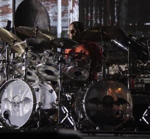 Avenged Sevenfold performing at the Xfinity Center in Mansfield, Massachusetts