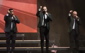 Straight No Chaser at the Mohegan Sun Arena on December 8, 2023