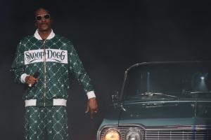 Snoop Dogg at the Xfinity Center in Mansfield, Massachusetts