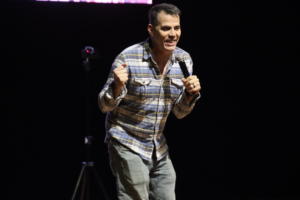 Steve-O performing at The Strand Ballroom & Theatre