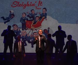 Straight No Chaser at the Mohegan Sun Arena on December 8, 2023