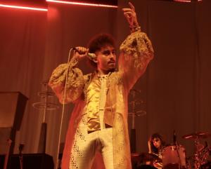 Greta Van Fleet performed at the Mohegan Sun Arena on October 7, 2022.
