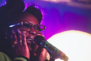 Tank and The Bangas came to the Brighton Music Hall in Allston, MA on April 12, 2025.
