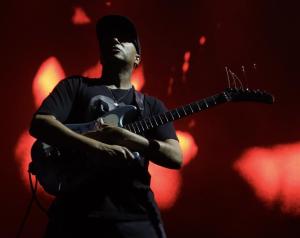 Rage Against The Machine performing at the PPG Paints Arena