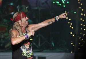 Bret Michaels at Xfinity Center in Mansfield, MA