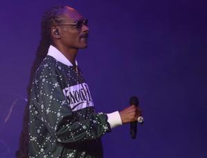 Snoop Dogg at the Xfinity Center in Mansfield, Massachusetts