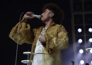 Greta Van Fleet performed at the Mohegan Sun Arena on October 7, 2022.