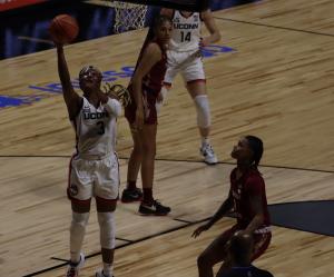 UConn vs Florida State at the Basketball Hall of Fame Women's Showcase