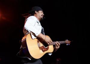 Michael Franti at the Leader Bank Pavilion