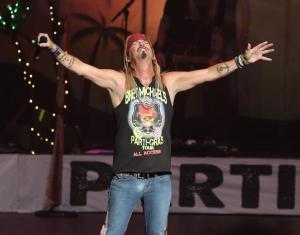 Bret Michaels at Xfinity Center in Mansfield, MA