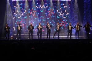 Straight No Chaser at the Mohegan Sun Arena on December 8, 2023