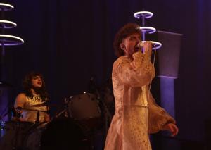 Greta Van Fleet performed at the Mohegan Sun Arena on October 7, 2022.