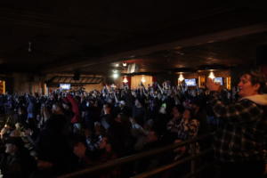 Steve-O performing at The Strand Ballroom & Theatre