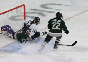 PWHL Boston vs PWHL Minnesota at the Tsongas Center in Lowell, MA on 1/3/2024.