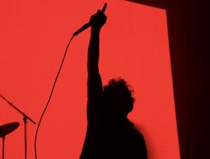 Rage Against The Machine performing at the PPG Paints Arena
