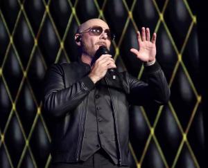 Pitbull at the Xfinity Center in Mansfield, MA