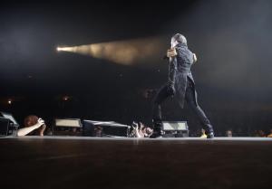 Ghost performing at the Amica Mutual Pavilion