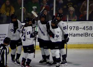PWHL Boston vs PWHL Minnesota at the Tsongas Center in Lowell, MA on 1/3/2024.