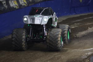 The Monster Jam Triple Threat Series in Providence, RI. at the Dunkin Donuts Center. 