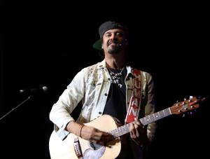 Michael Franti at the Leader Bank Pavilion