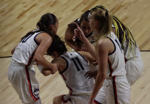 UConn vs Florida State at the Basketball Hall of Fame Women's Showcase