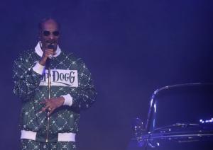 Snoop Dogg at the Xfinity Center in Mansfield, Massachusetts