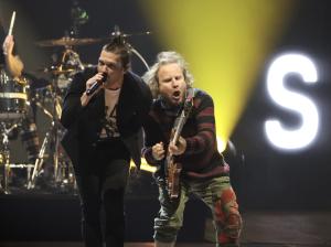 Shinedown at the Xfinity Center on September 23, 2023.