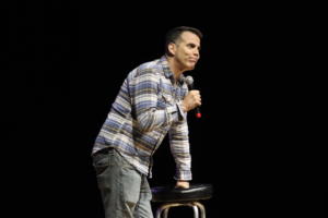 Steve-O performing at The Strand Ballroom & Theatre