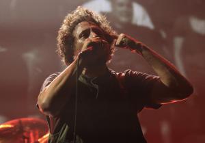 Rage Against The Machine performing at the PPG Paints Arena